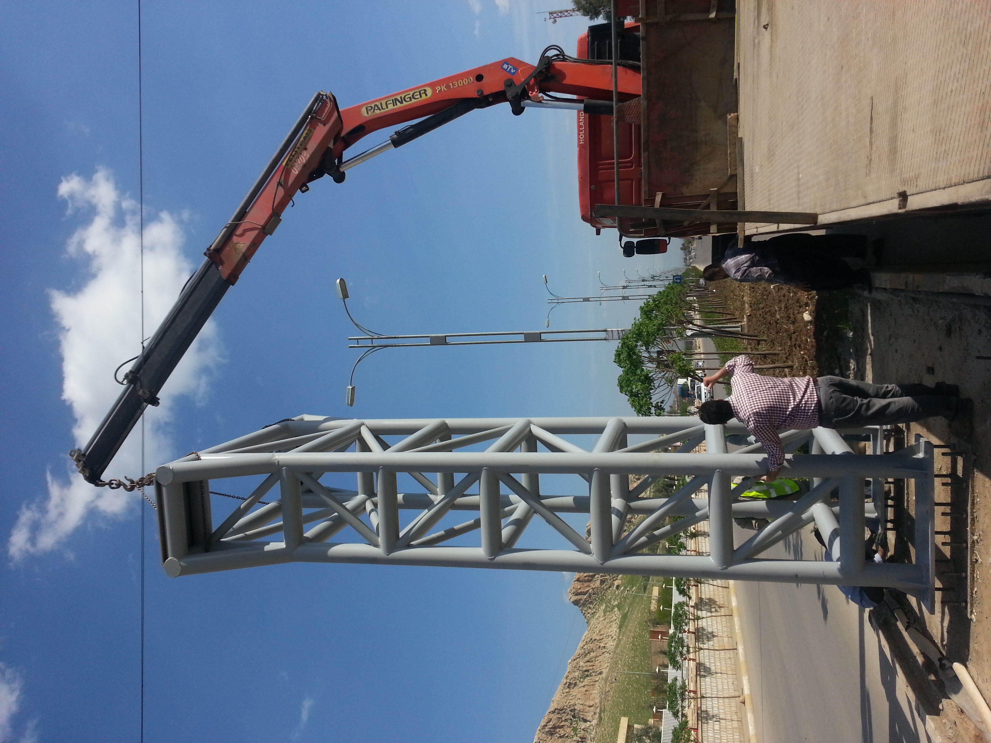 Steel Pedestrian Overpass