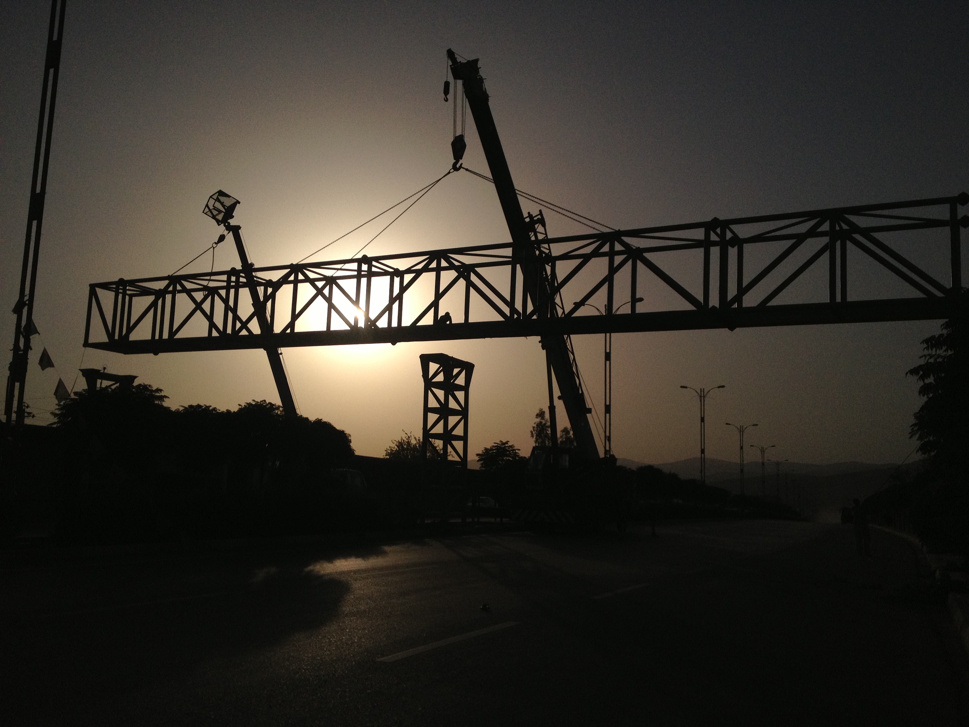 Steel Pedestrian Overpass