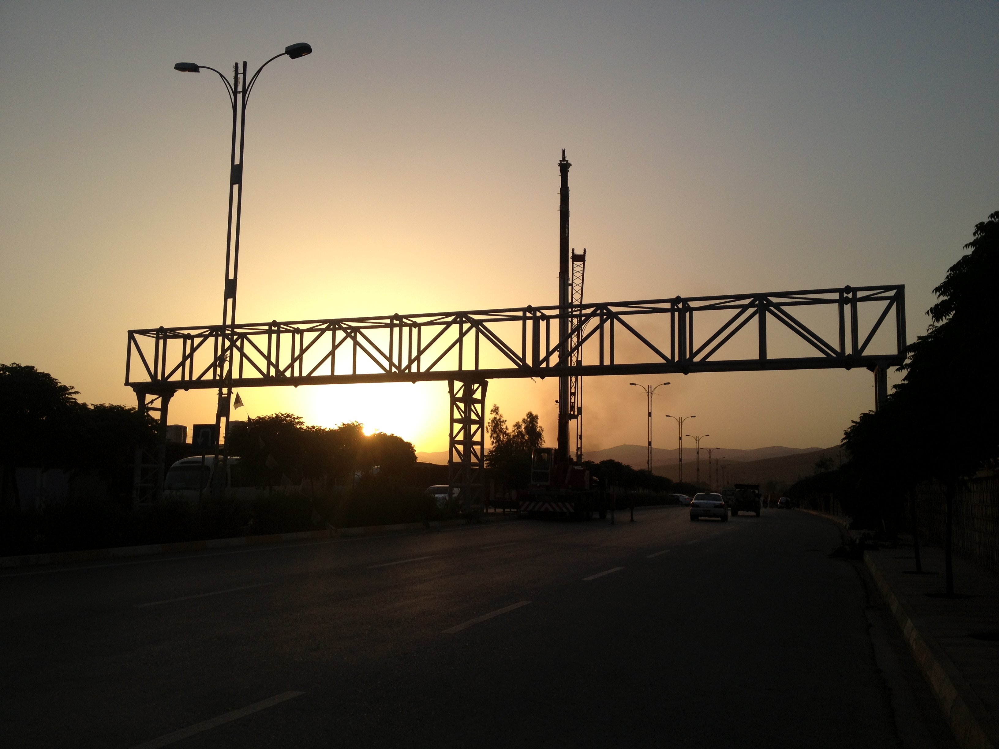 Steel Pedestrian Overpass