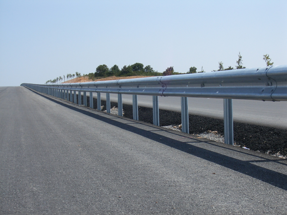 Highway Guardrail Construction