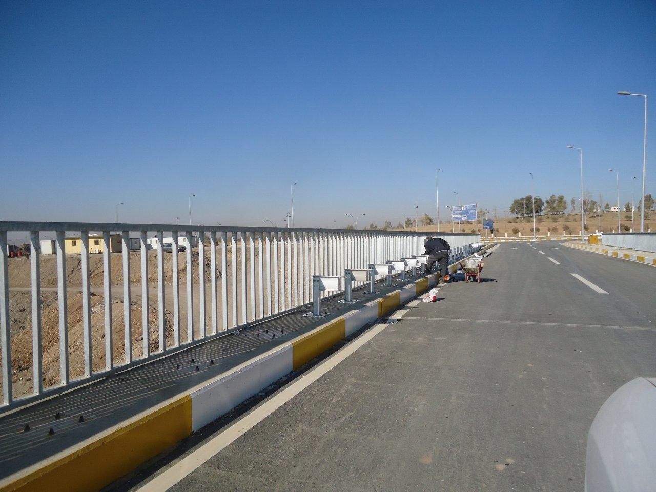 Highway Guardrail Construction