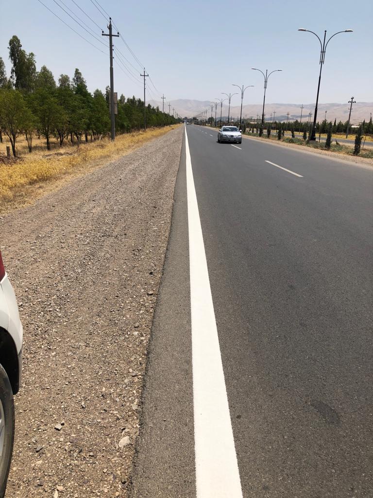 Halabja Road Marking Project