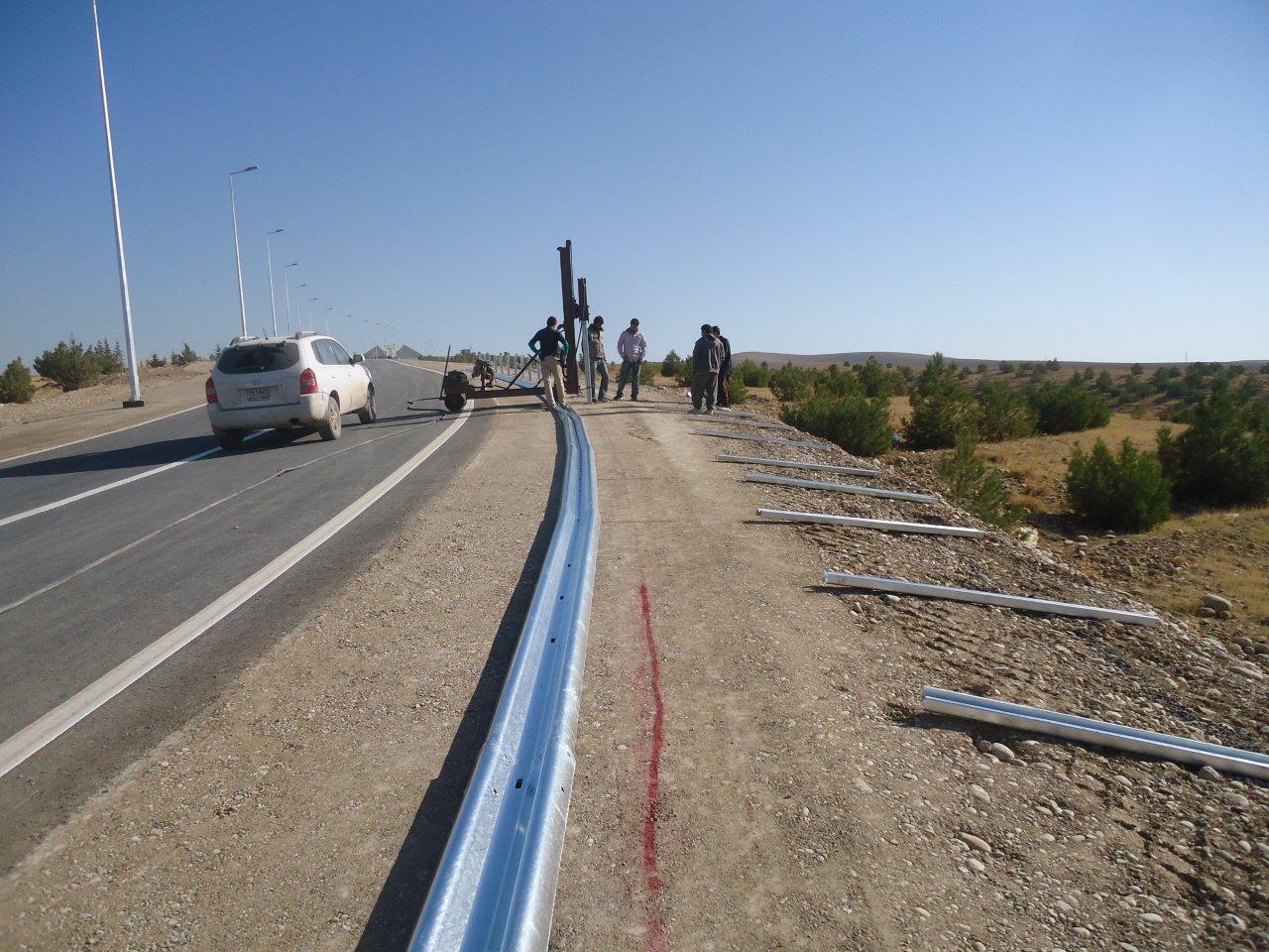 GUARD RAIL of SULEIMANIYE - ARBAT ROAD